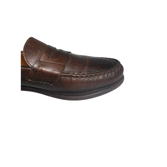 Allen Edmonds Cavanaugh Leather Penny Loafers Men’s Size 11 B Coffee Brown 50023 main image 14